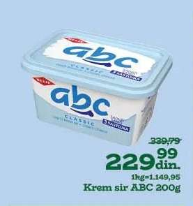 Krem sir ABC 200g