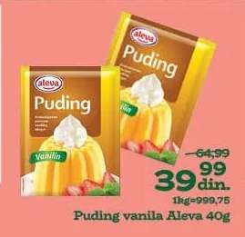 Puding vanila Aleva 40g