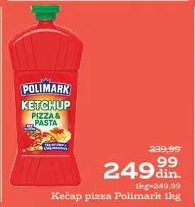 Kečap pizza Polimark 1kg
