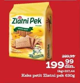 Keks petit Zlatni pek 630g