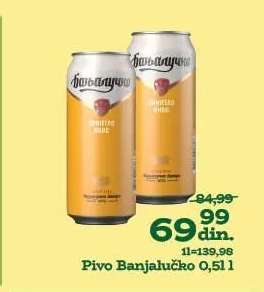 Pivo Banjalučko 0,5 l