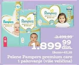 Pelene Pampers Premium Care