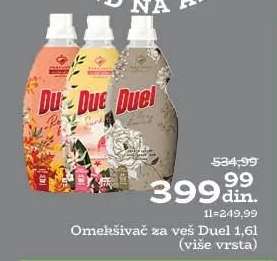 Omekšivač za veš Duel 1,6l