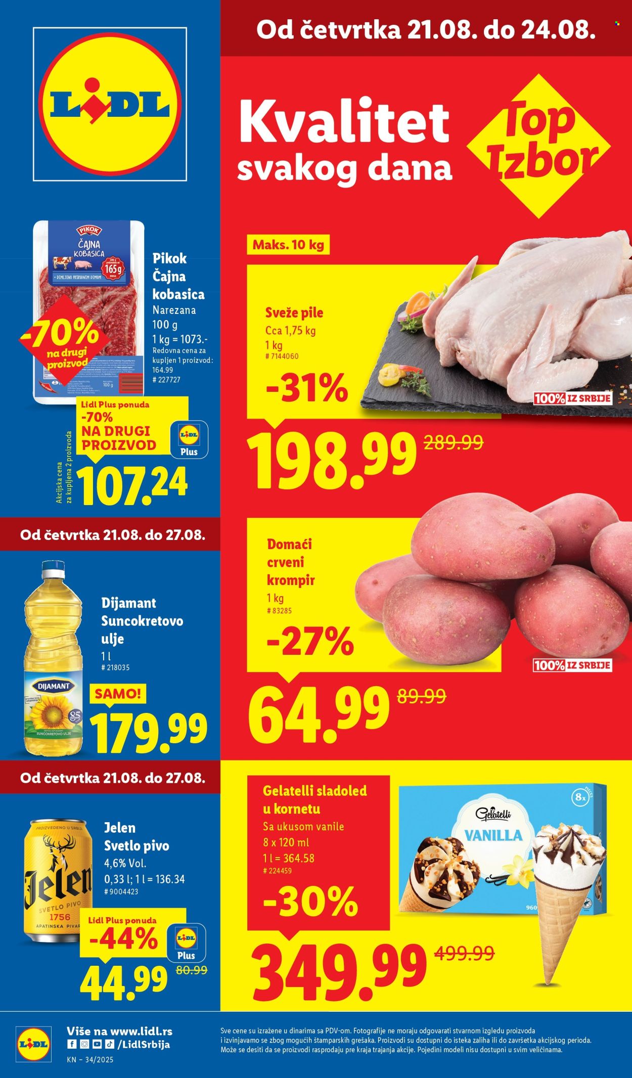 Lidl katalog - 21.08.2025 - 27.08.2025. Stranica 1