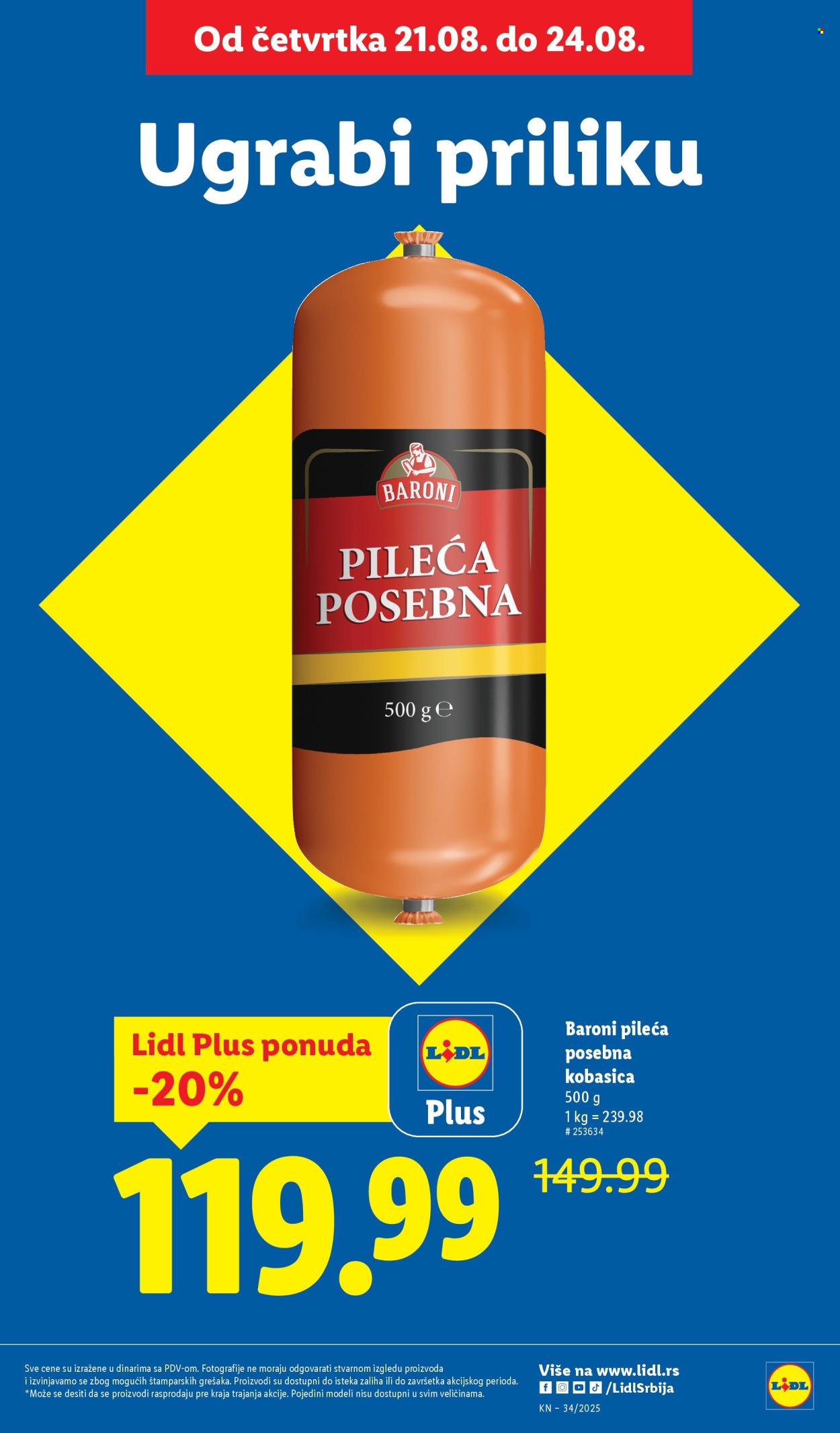 Lidl katalog - 21.08.2025 - 27.08.2025. Stranica 3