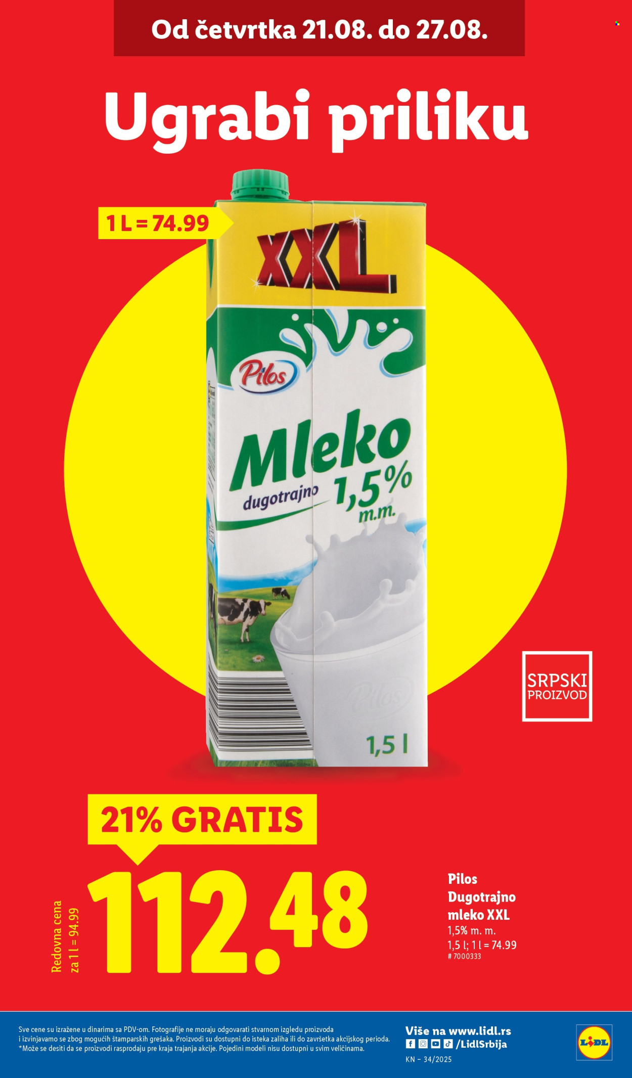 Lidl katalog - 21.08.2025 - 27.08.2025. Stranica 5