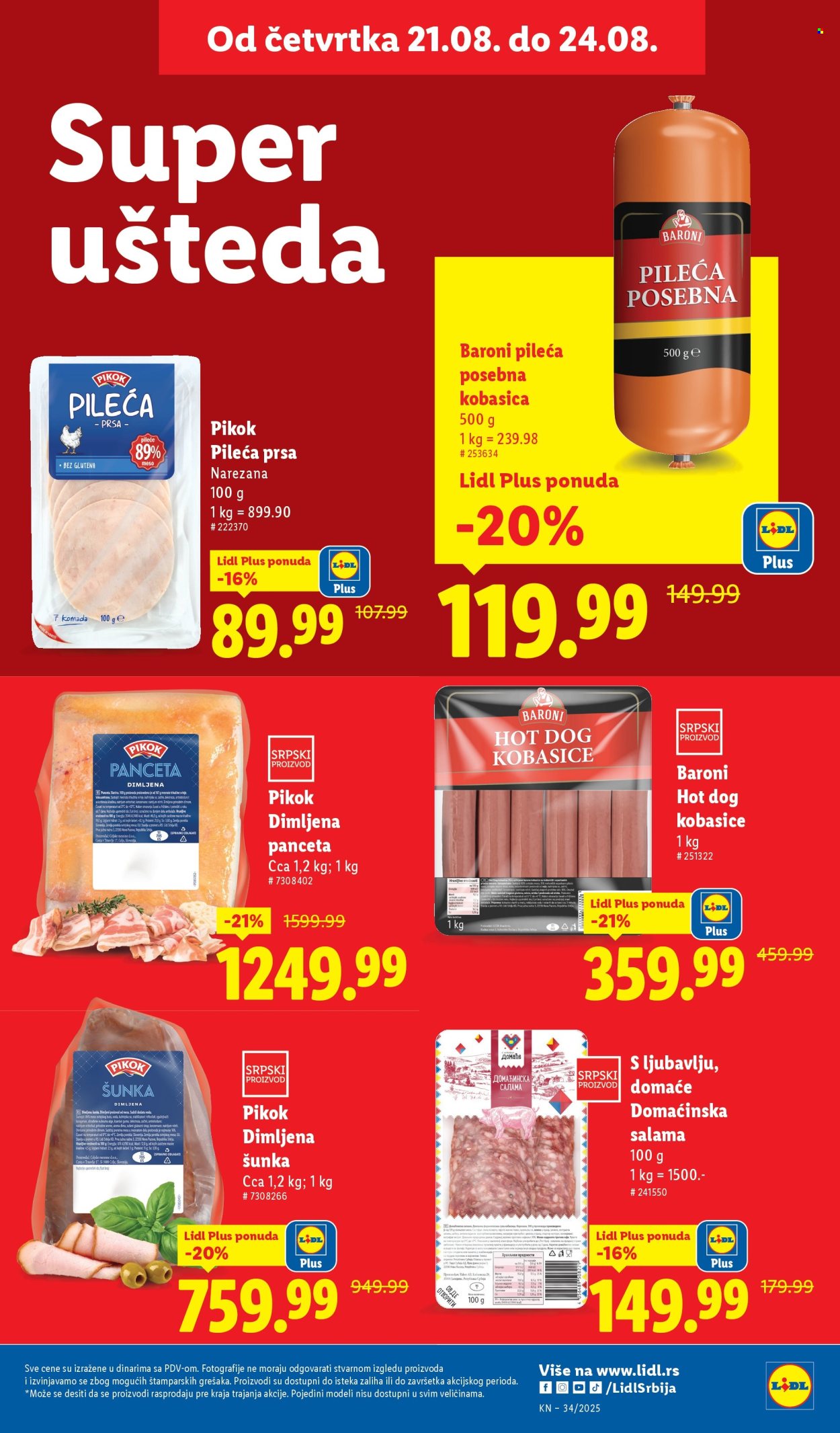Lidl katalog - 21.08.2025 - 27.08.2025. Stranica 13