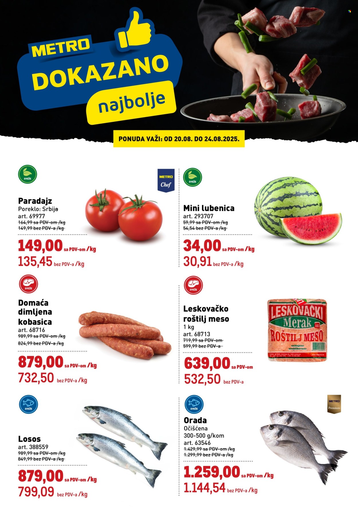 Metro katalog - 20.08.2025 - 24.08.2025. Stranica 1
