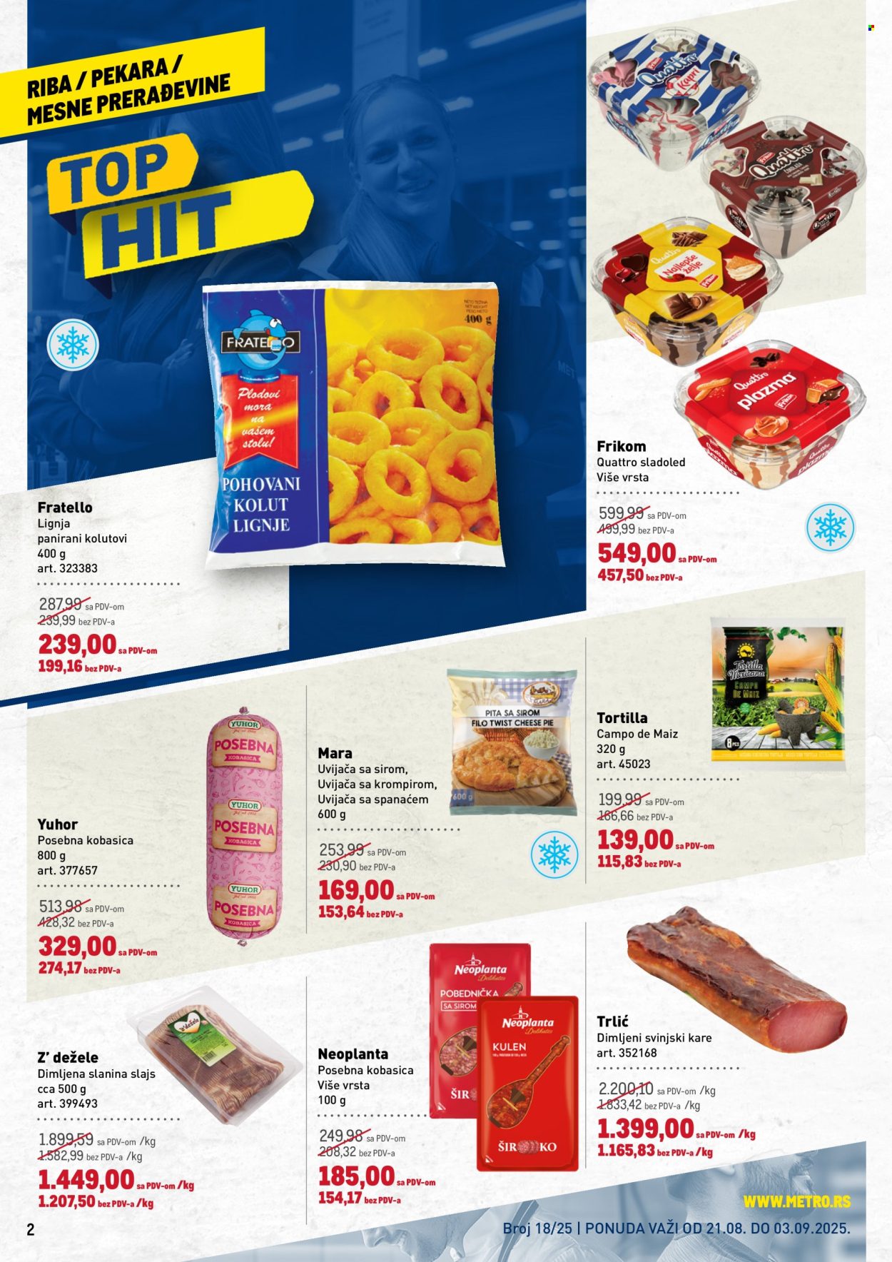 Metro katalog - 21.08.2025 - 03.09.2025. Stranica 2