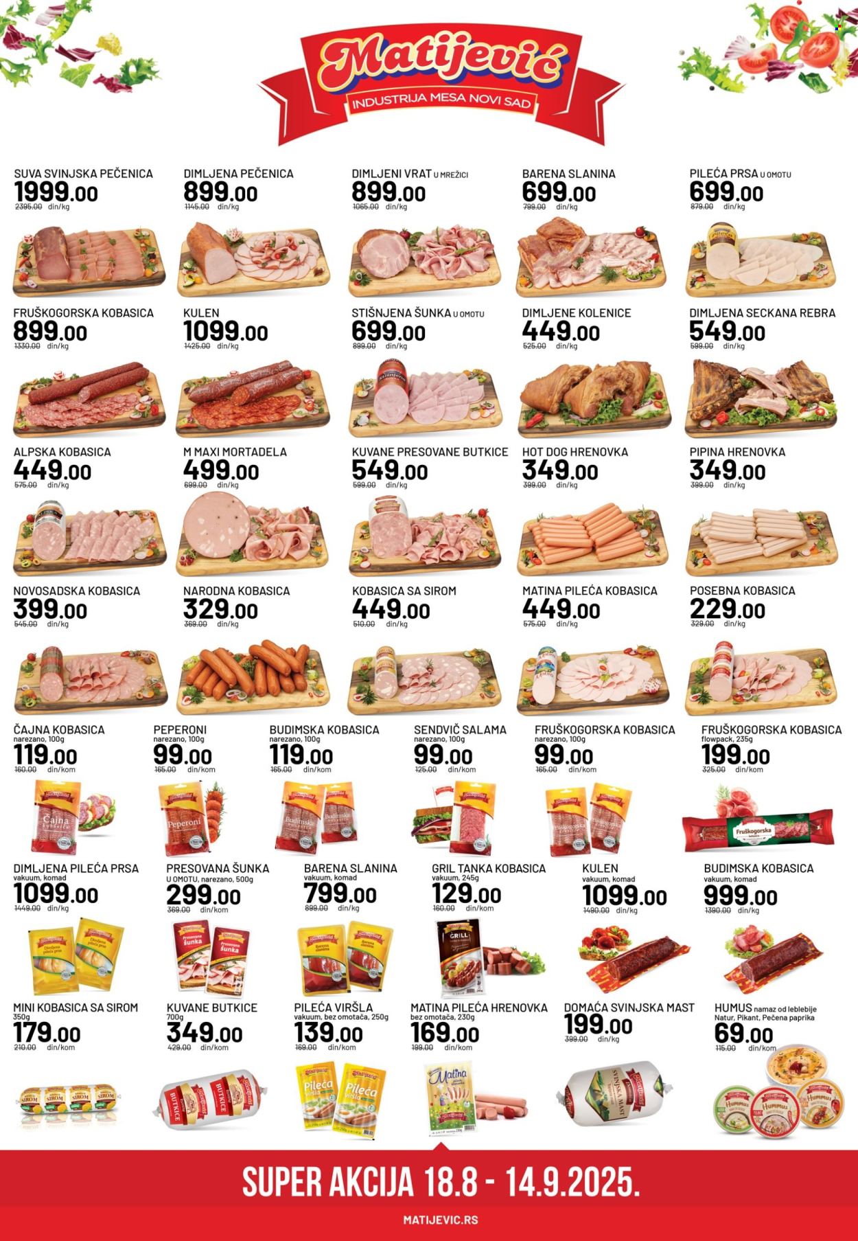 Matijević katalog - 18.08.2025 - 14.09.2025. Stranica 1