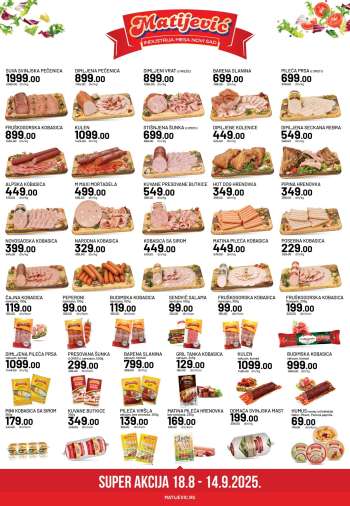 Matijević katalog - 18.08.2025 - 14.09.2025.