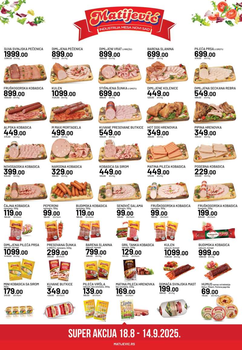 Matijević katalog - 18.08.2025 - 14.09.2025.