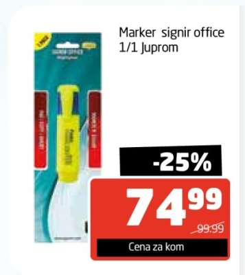 Marker signir office 1/1 Juprom