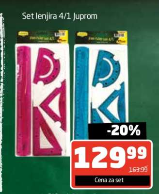 Set lenjira 4/1 Juprom