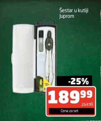 Šestar u kutiji JuProm