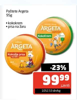 Paštete Argeta 95g