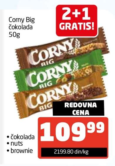 Corny Big čokolada 50g