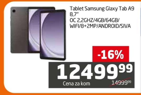 Tablet Samsung Glaxy Tab A9 8,7”