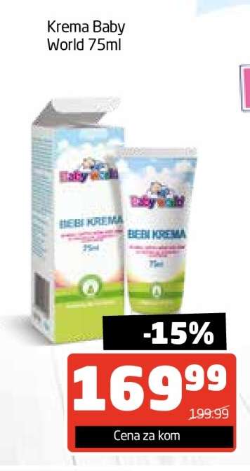 Krema Baby World 75ml