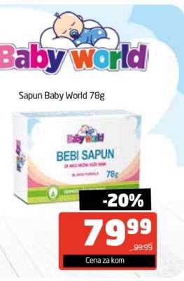 Sapun Baby World 78g