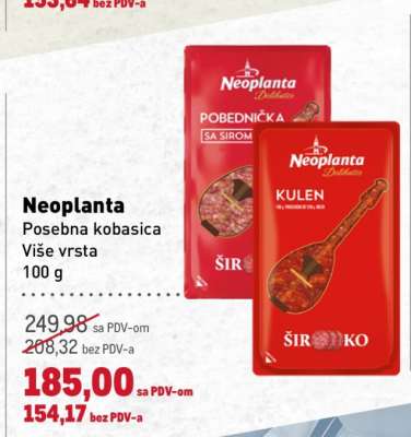 Neoplanta Posebna kobasica