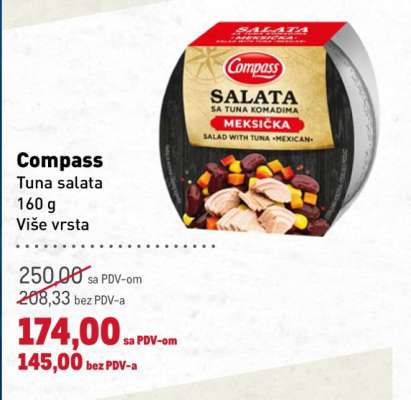 Compass tuna salata