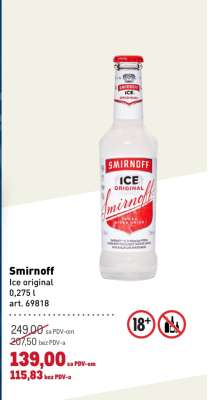 Smirnoff Ice original