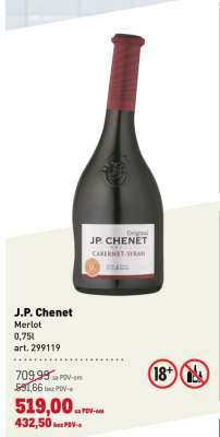 J.P. Chenet Merlot