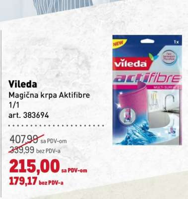 Vileda Magična krpa Aktifibre 1/1