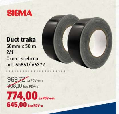 Duct traka
