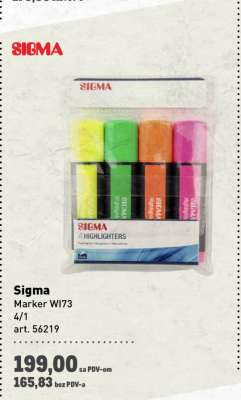 Sigma Marker WI73