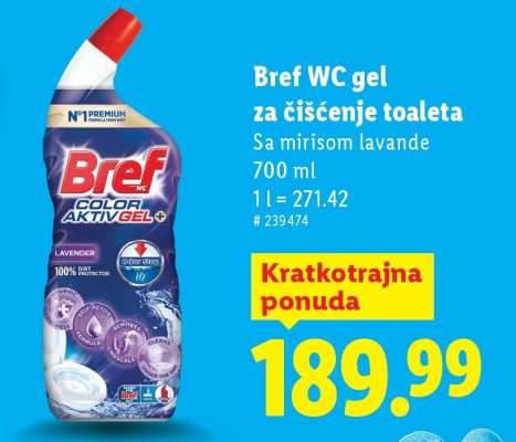 Bref WC Gel