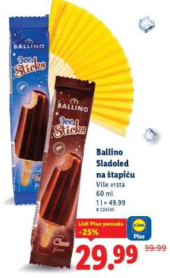 Ballino Sladoled na štapiću