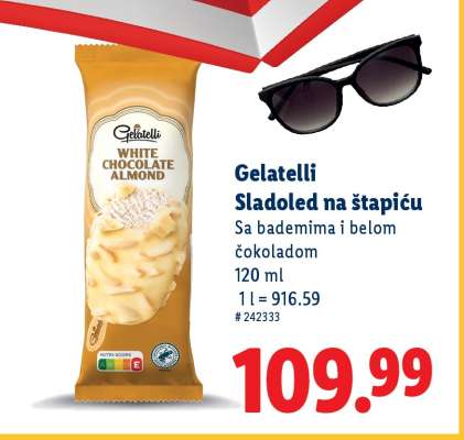 Gelatelli Sladoled na štapiću