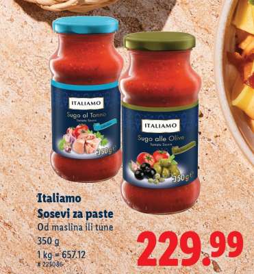 Italiamo Sosevi za paste