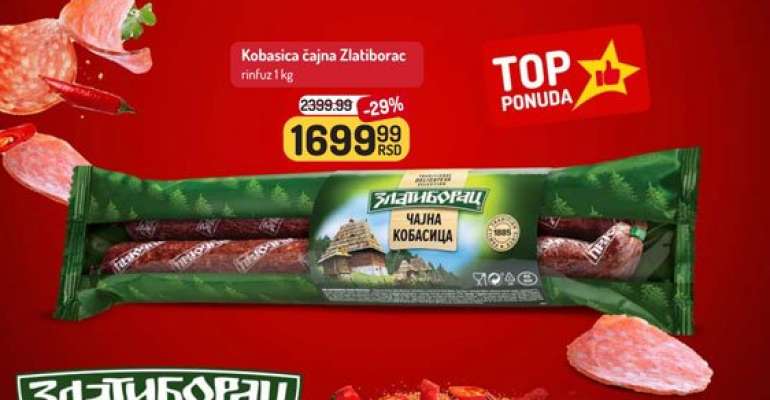 Kobasica čajna Zlatiborac