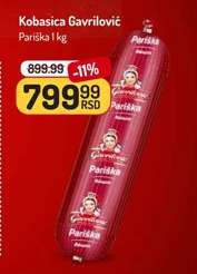 Kobasica Gavrilović Pariška 1 kg