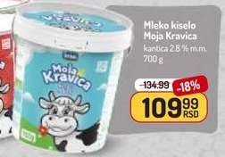 Mleko kiselo Moja Kravica