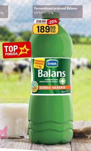Fermentisani proizvod Balans+