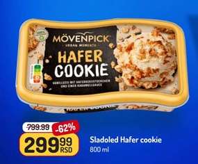 Sladoled Hafer cookie