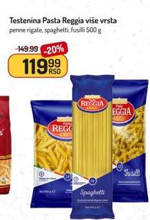 Testenina Pasta Reggia više vrsta