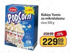 Kokice Yumis za mikrotalasnu