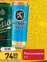 Pivo Lowenbrau