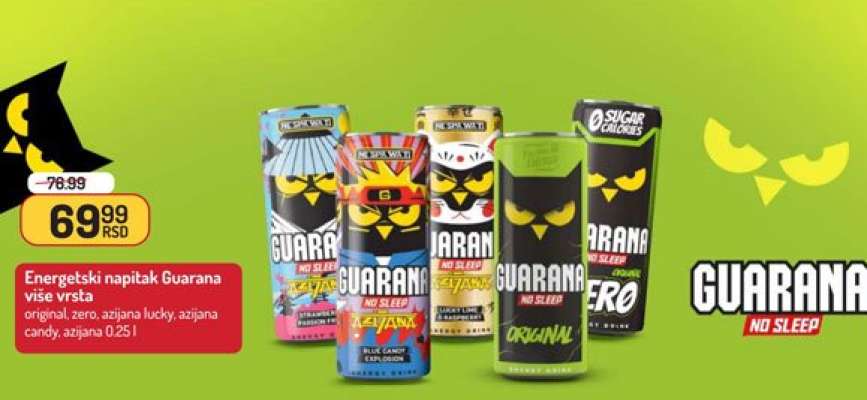 Energetski napitak Guarana