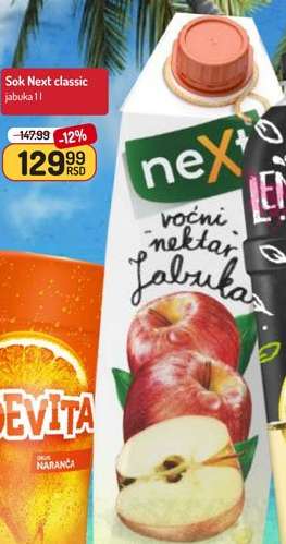 Sok Next classic jabuka 1l
