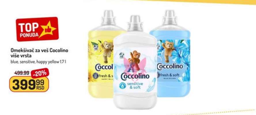Coccolino Omekšivač za veš