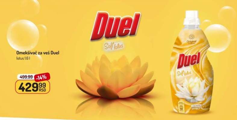 Omekšivač za veš Duel