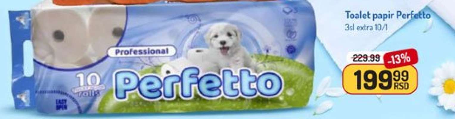 Toalet papir Perfetto
