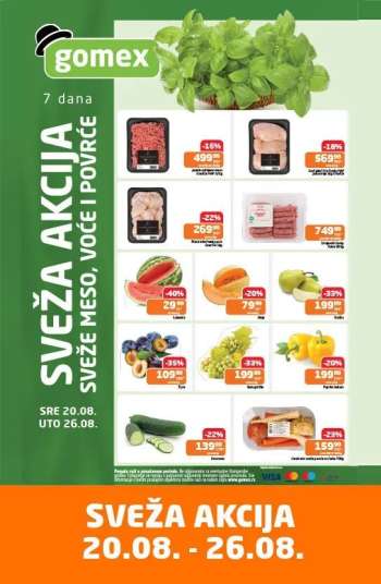 Gomex katalog - 20.08.2025 - 26.08.2025.