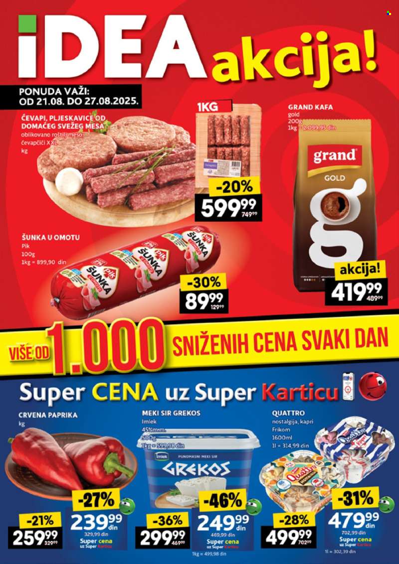 Idea katalog - 21.08.2025 - 27.08.2025.